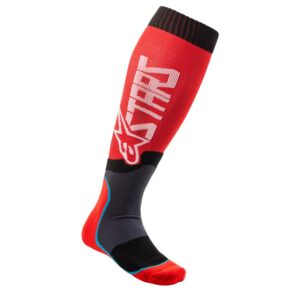 MX Plus-2 Socks Red/White