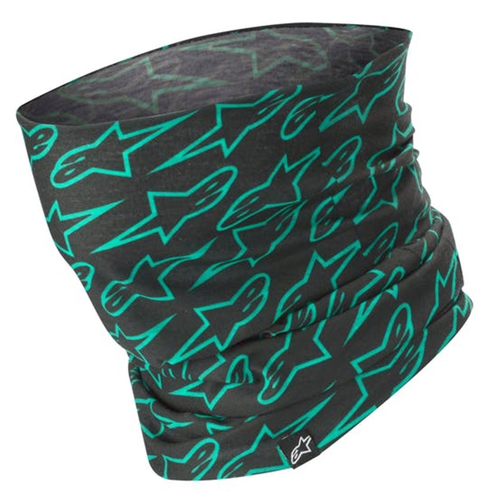 Astars Neck Tube Black/Teal - One Size