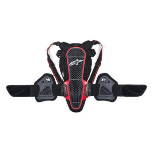 Nucleon KR-3 Back Protector Smoke/Black/Red