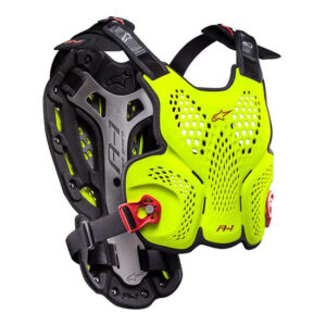 A-1 Roost Guard - Yellow Fluoro/Red
