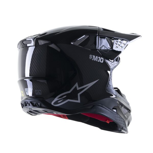 Supertech S-M10 Helmet Black Gloss Carbon