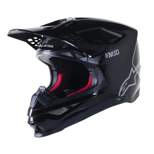 Supertech S-M10 Helmet Black Gloss Carbon