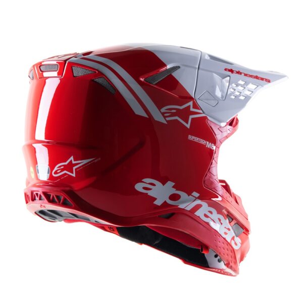 Supertech S-M8 Radium 2 Helmet Bright Red/White