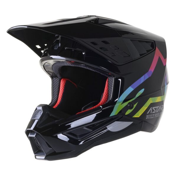 S-M5 Helmet Black/Silver Hue BLACK/SILVER