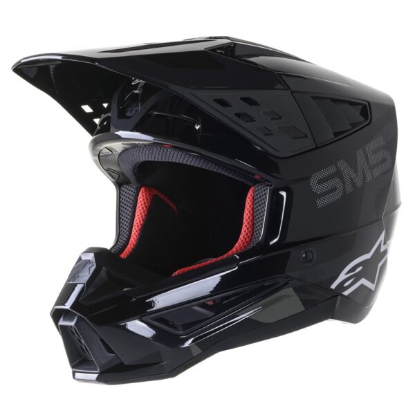S-M5 Rover Helmet Black/Anthracite/Camo