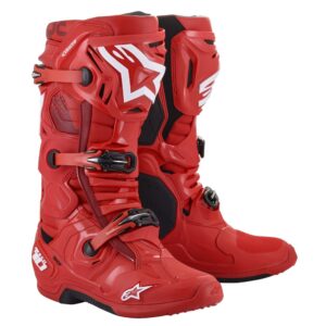 Tech-10 MX Boots Red