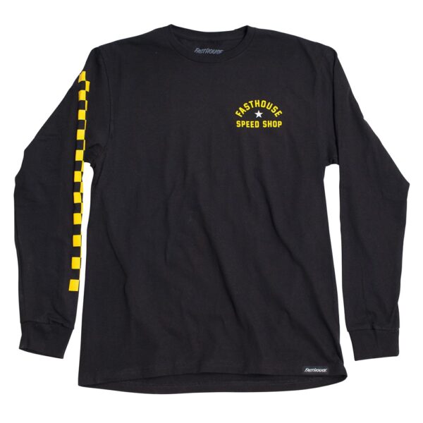 Star Long Sleeve Tee Black