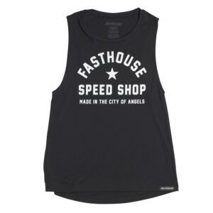 Womens Fast Life Tank Black