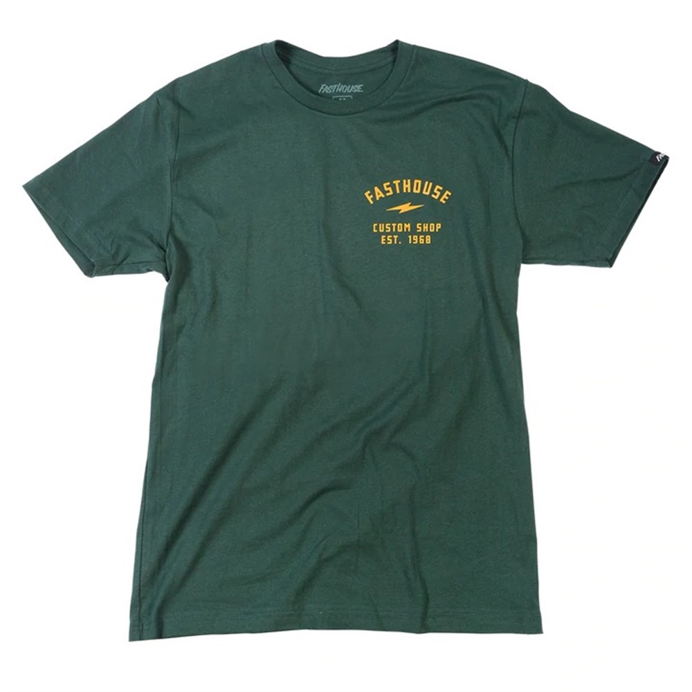 Fundamental Tee Vintage Forest | Tracktion Motorcycles