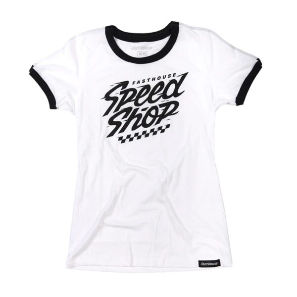 Womens Haste Tee White/Black