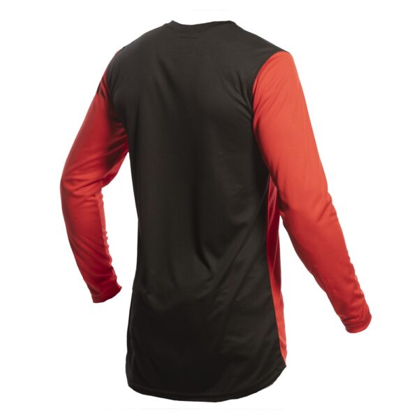 Youth Carbon Jersey Red/Black L  Y-L