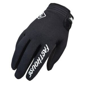 Youth Carbon Gloves Black L