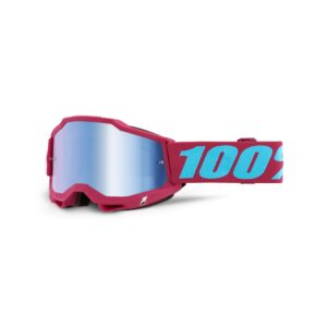 100% Accuri 2 Moto Goggle Excelsior - Mirror Blue Lens