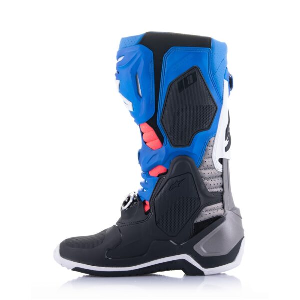 Tech-10 Supervented Boots Black/Enamel Blue/Purple/White