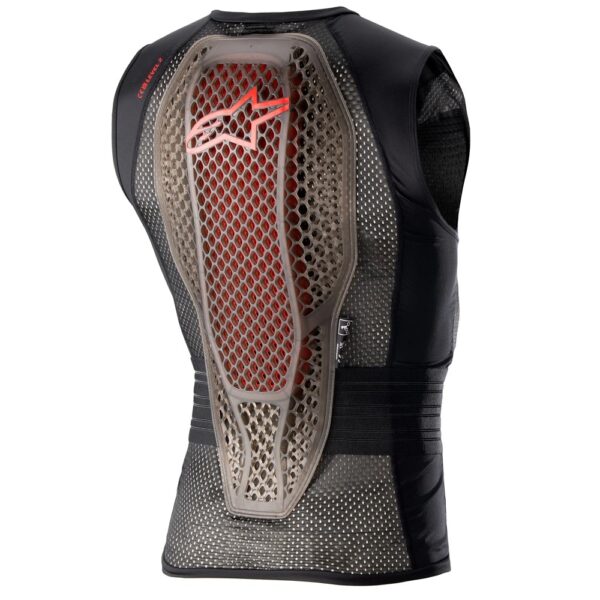 Nucleon Flex Protection Vest Transparent Smoke/Red/Black