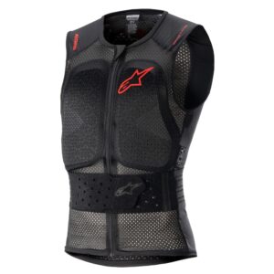 Nucleon Flex Protection Vest Transparent Smoke/Red/Black