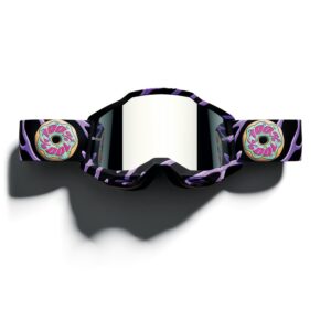 100% Accuri 2 Moto Goggle Donut Piping - Mirror Silver Lens