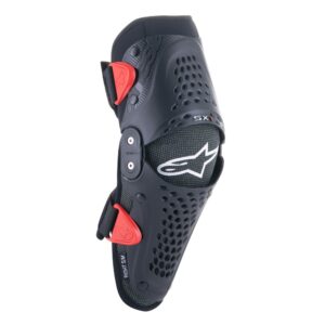 SX-1 Youth Knee Guards Black/Red