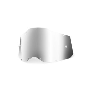 100% Racecraft 2/Accuri 2/Strata 2 Mirror Silver Lens