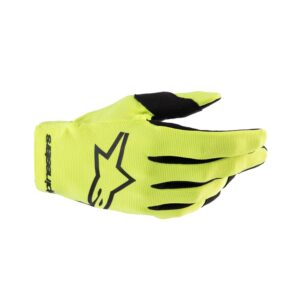 Youth Radar Gloves Yellow Fluoro/Black
