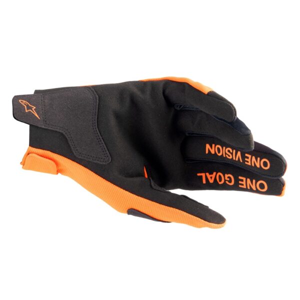 Radar Gloves Hot Orange/Black