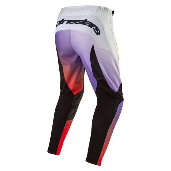 Fluid Lucent Pants - Fade - White/Neon Red/Yellow Fluoro