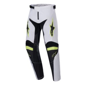 Youth Racer Lucent Pants White/Neon Red/Yellow Fluoro