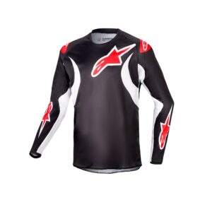 Youth Racer Lucent Jersey Black/White