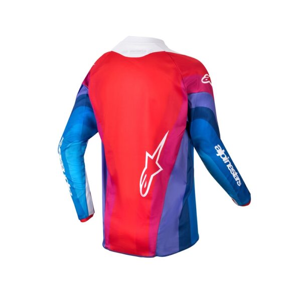 Youth Racer Pneuma Jersey Blue/Mars Red/White