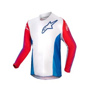 Youth Racer Pneuma Jersey Blue/Mars Red/White