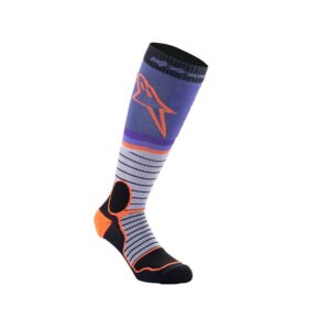 MX Pro Socks Black/Gray/Purple