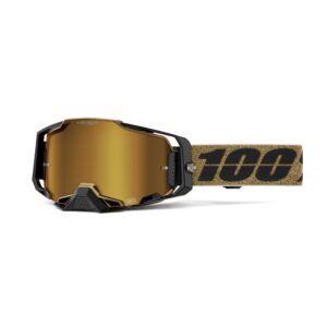 100% Armega Moto Goggle Glory - HiPER Mirror Red Lens