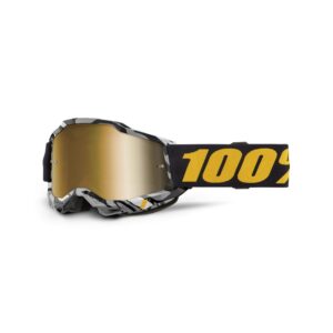 100% Accuri 2 Moto Goggle Ambush - Mirror True Gold Lens