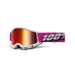 100% Accuri 2 Moto Goggle Roy - Mirror Red Lens