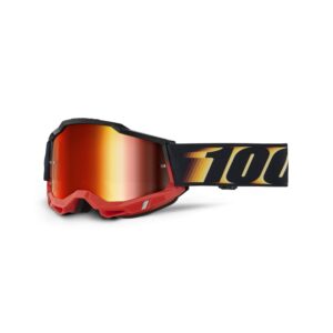 100% Accuri 2 Moto Goggle Stamino 2 - Mirror Red Lens