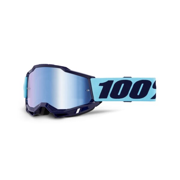 100% Accuri 2 Moto Goggle Vaulter - Mirror Blue Lens