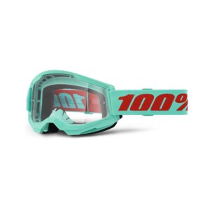 100% Strata 2 Moto Goggle Maupiti - Clear Lens