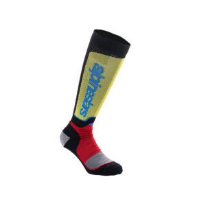 MX Plus Socks Black/Red/Light Blue