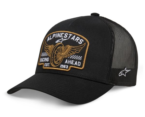 Heritage Patch Trucker Hat Black/Black - One Size