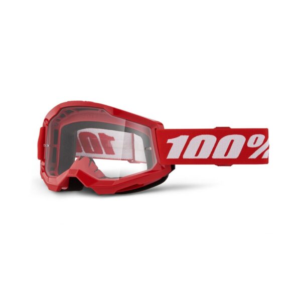 Strata 2 Goggle Red - Clear Lens