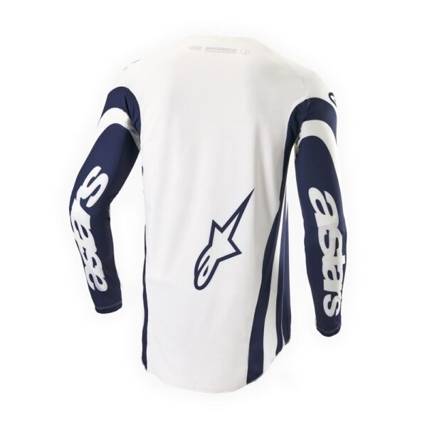 Techstar Tropical Jersey White/Dark Blue/Gold