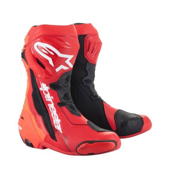 Supertech R Boots Bright Red/Red Fluoro