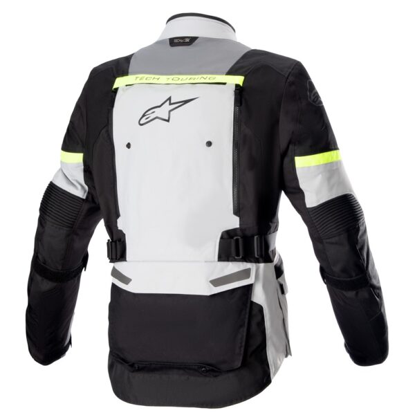 Bogota Pro Drystar Jacket Ice Grey/Dark Grey/Yellow Fluoro