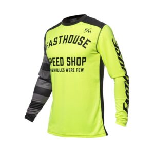 Youth Carbon Eternal Jersey, High-Viz/Black Small