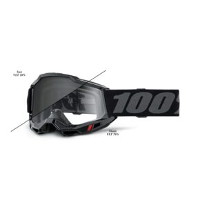 Accuri 2 Desert OTG/UTV/ATV Goggle Black - Photochromic Lens