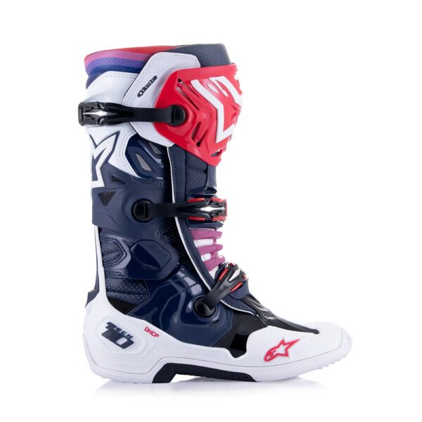 Tech-10 Supervented Boots Nigh Navy/White/Rain Blue