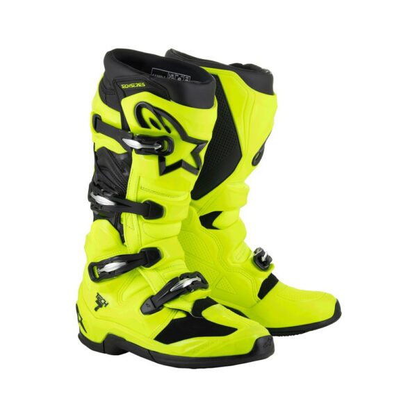 Tech-7 MX Boots Yellow/Black