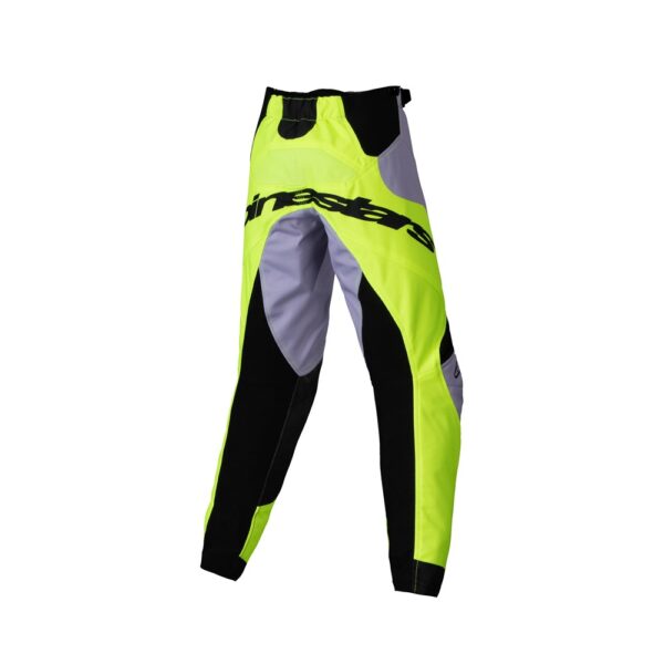 Kids Racer Veil Pants Gray/Yellow Fluoro