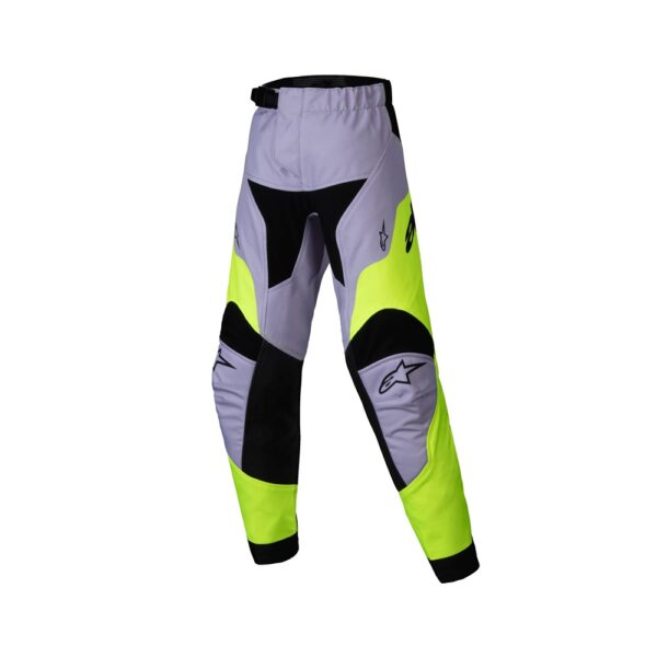 Kids Racer Veil Pants Gray/Yellow Fluoro