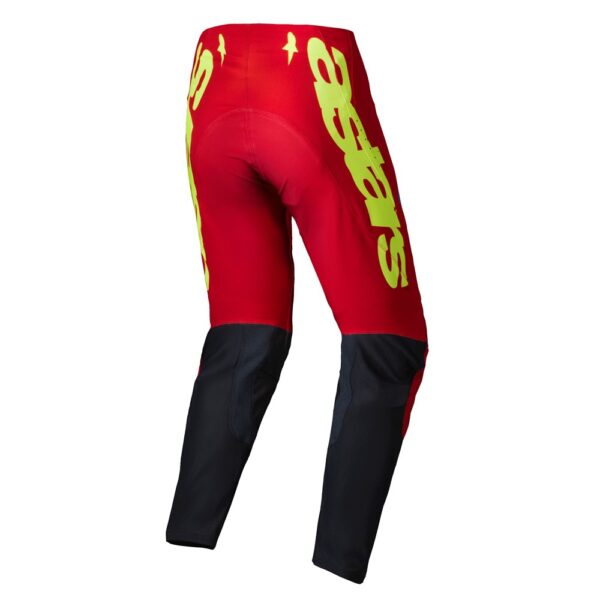 Supertech Maker Pants Bright Red/Yellow Fluoro